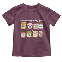 Democracy Is My Jam Toddler T Shirt Social Justice Protest Resist - Wonder Print Shop