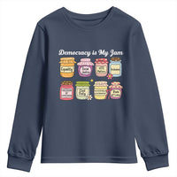 Democracy Is My Jam Youth Sweatshirt Social Justice Protest Resist - Wonder Print Shop