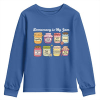 Democracy Is My Jam Youth Sweatshirt Social Justice Protest Resist - Wonder Print Shop