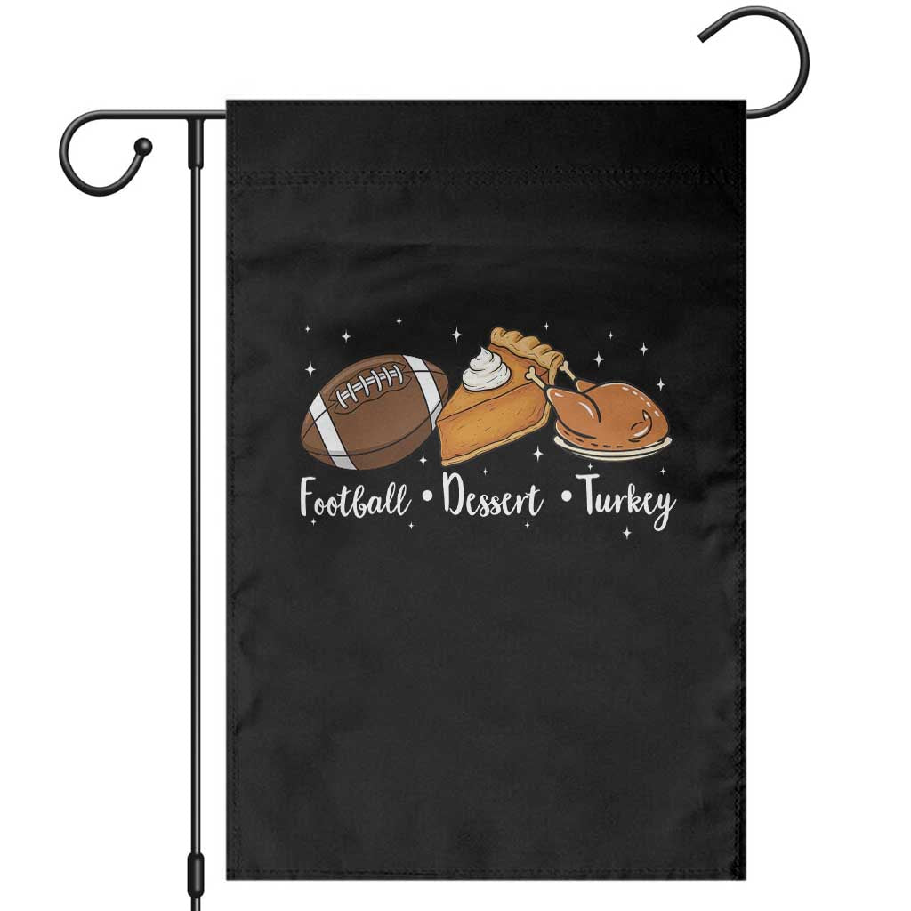 Funny Political Fall Season Garden Flag Football Dessert Turkey Thanksgiving - Wonder Print Shop