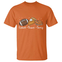 Funny Political Fall Season T Shirt Football Dessert Turkey Thanksgiving - Wonder Print Shop
