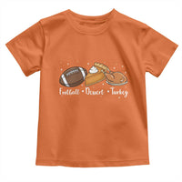 Funny Political Fall Season Toddler T Shirt Football Dessert Turkey Thanksgiving - Wonder Print Shop