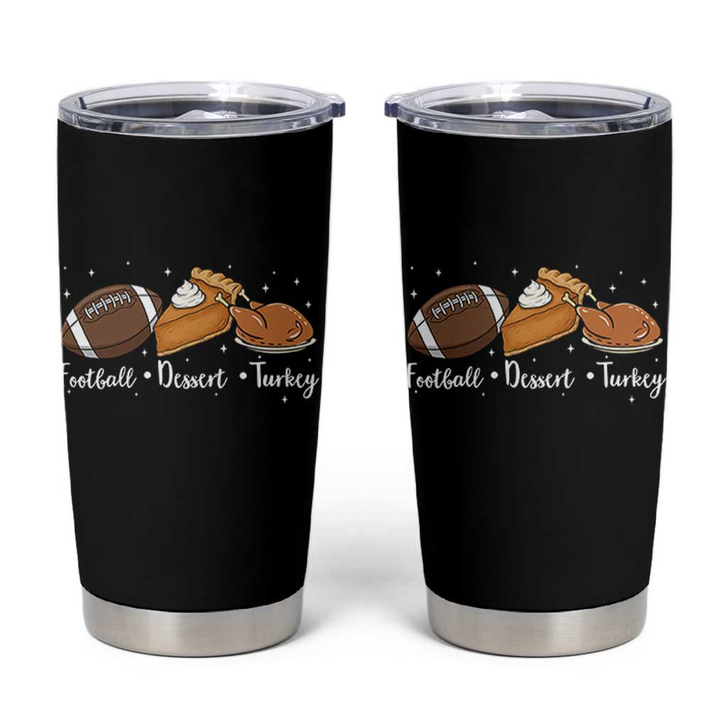 Funny Political Fall Season Tumbler Cup Football Dessert Turkey Thanksgiving - Wonder Print Shop