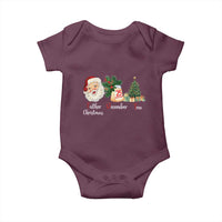 Funny Political Christmas Baby Onesie Father Christmas December Tree - Wonder Print Shop