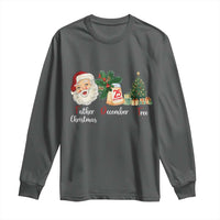 Funny Political Christmas Long Sleeve Shirt Father Christmas December Tree - Wonder Print Shop