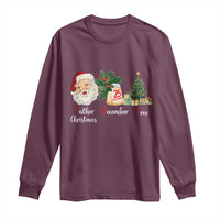 Funny Political Christmas Long Sleeve Shirt Father Christmas December Tree - Wonder Print Shop