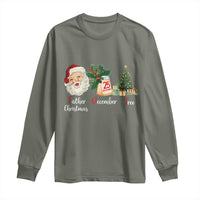 Funny Political Christmas Long Sleeve Shirt Father Christmas December Tree - Wonder Print Shop
