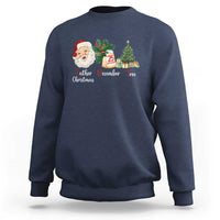 Funny Political Christmas Sweatshirt Father Christmas December Tree - Wonder Print Shop