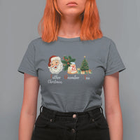 Funny Political Christmas T Shirt For Women Father Christmas December Tree - Wonder Print Shop