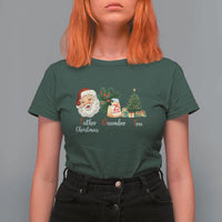 Funny Political Christmas T Shirt For Women Father Christmas December Tree - Wonder Print Shop