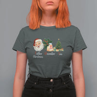 Funny Political Christmas T Shirt For Women Father Christmas December Tree - Wonder Print Shop