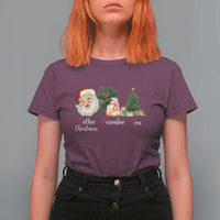 Funny Political Christmas T Shirt For Women Father Christmas December Tree - Wonder Print Shop