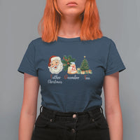 Funny Political Christmas T Shirt For Women Father Christmas December Tree - Wonder Print Shop