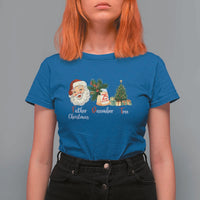 Funny Political Christmas T Shirt For Women Father Christmas December Tree - Wonder Print Shop