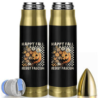 Happy Fall Resist Fascism Bullet Tumbler Halloween Fall Pumpkin - Wonder Print Shop