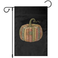 Book Pumpkin Autumn Fall Librarians Bookworm Teacher Garden Flag - Wonder Print Shop