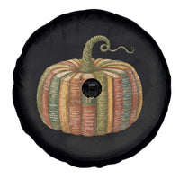 Book Pumpkin Autumn Fall Librarians Bookworm Teacher Spare Tire Cover - Wonder Print Shop