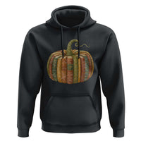 Book Pumpkin Autumn Fall Librarians Bookworm Teacher Hoodie - Wonder Print Shop