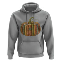 Book Pumpkin Autumn Fall Librarians Bookworm Teacher Hoodie - Wonder Print Shop