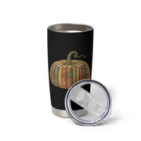 Book Pumpkin Autumn Fall Librarians Bookworm Teacher Tumbler Cup - Wonder Print Shop