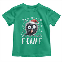 Funny F Caw F Christmas Crow Toddler T Shirt Santa Raven Xmas Holiday - Wonder Print Shop