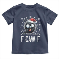 Funny F Caw F Christmas Crow Toddler T Shirt Santa Raven Xmas Holiday - Wonder Print Shop