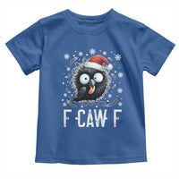 Funny F Caw F Christmas Crow Toddler T Shirt Santa Raven Xmas Holiday - Wonder Print Shop