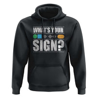 Funny Ski Snowboard Whats Your Sign Hoodie - Wonder Print Shop