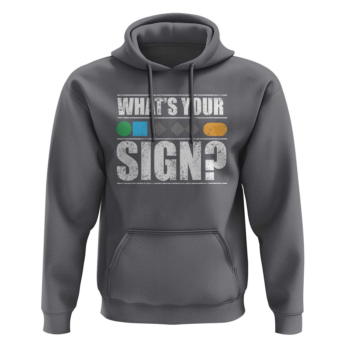 Funny Ski Snowboard Whats Your Sign Hoodie - Wonder Print Shop
