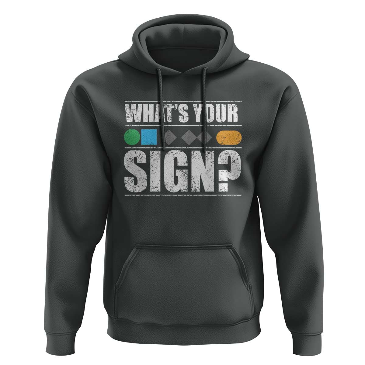 Funny Ski Snowboard Whats Your Sign Hoodie - Wonder Print Shop