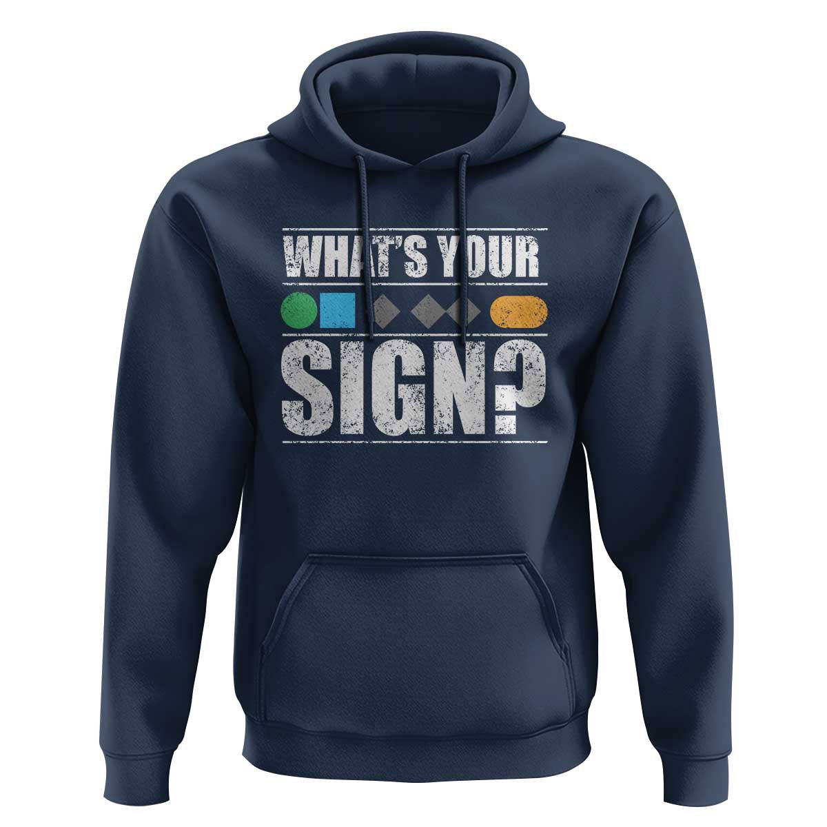 Funny Ski Snowboard Whats Your Sign Hoodie - Wonder Print Shop