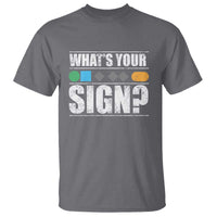 Funny Ski Snowboard Whats Your Sign T Shirt - Wonder Print Shop