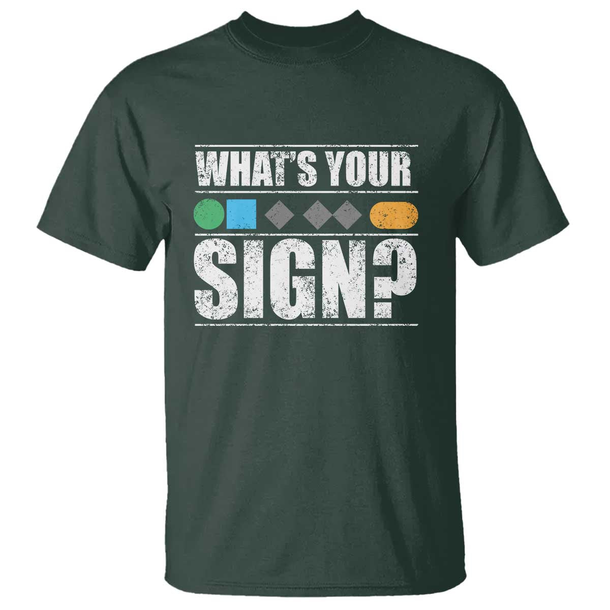 Funny Ski Snowboard Whats Your Sign T Shirt - Wonder Print Shop