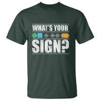 Funny Ski Snowboard Whats Your Sign T Shirt - Wonder Print Shop