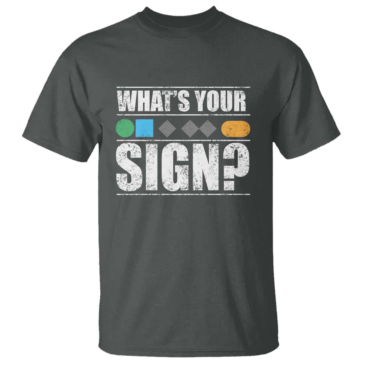 Funny Ski Snowboard Whats Your Sign T Shirt - Wonder Print Shop