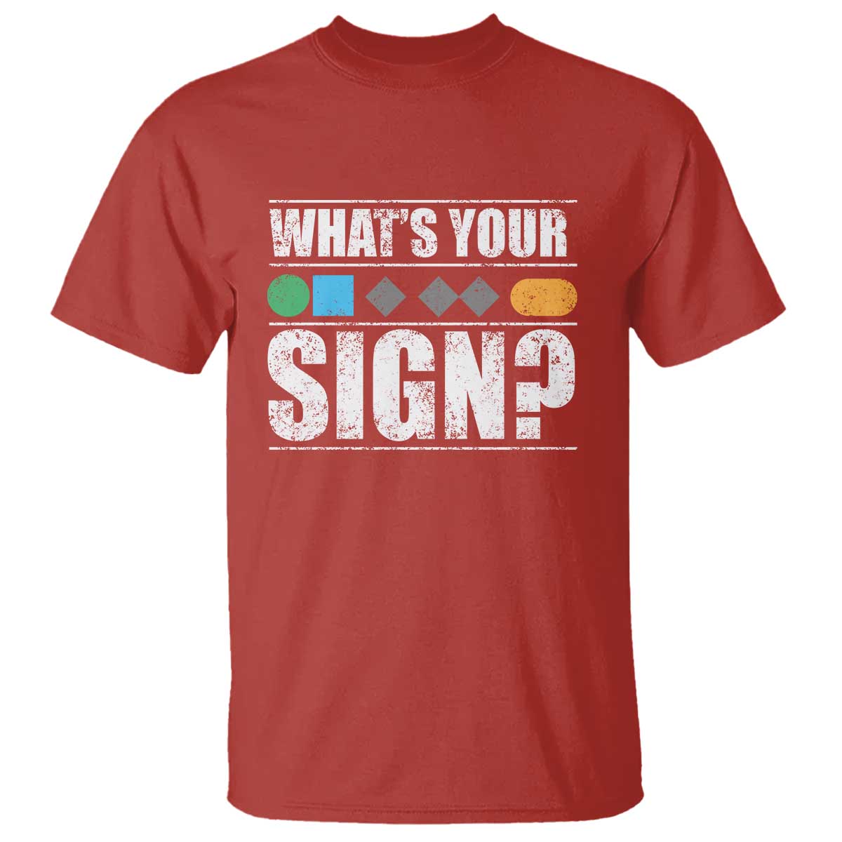 Funny Ski Snowboard Whats Your Sign T Shirt - Wonder Print Shop