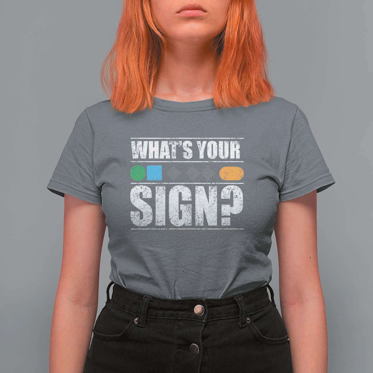 Funny Ski Snowboard Whats Your Sign T Shirt For Women - Wonder Print Shop