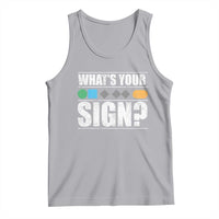 Funny Ski Snowboard Whats Your Sign Tank Top - Wonder Print Shop
