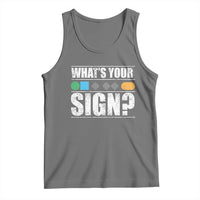 Funny Ski Snowboard Whats Your Sign Tank Top - Wonder Print Shop