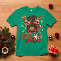 Have A Melanin Christmas African American Girl Xmas T Shirt - Wonder Print Shop