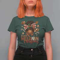 Have A Melanin Christmas African American Girl Xmas T Shirt For Women - Wonder Print Shop