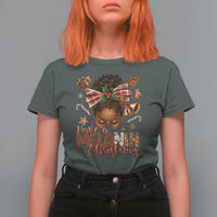 Have A Melanin Christmas African American Girl Xmas T Shirt For Women - Wonder Print Shop