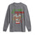 Funny All I Want For Christmas Is Money Long Sleeve Shirt Xmas Melanin Black African American Hands