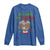 Funny All I Want For Christmas Is Money Long Sleeve Shirt Xmas Melanin Black African American Hands