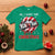 Funny All I Want For Christmas Is Money T Shirt Candy Cane Lips - Wonder Print Shop