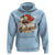 Funny Retro Black Santa Christmas Hoodie Believe African American Xmas