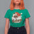 Funny Retro Black Santa Christmas T Shirt For Women Believe African American Xmas - Wonder Print Shop