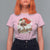 Funny Retro Black Santa Christmas T Shirt For Women Believe African American Xmas - Wonder Print Shop