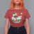 Funny Retro Black Santa Christmas T Shirt For Women Believe African American Xmas - Wonder Print Shop