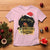 Have A Melanin Christmas African American Santa Girl Xmas T Shirt - Wonder Print Shop